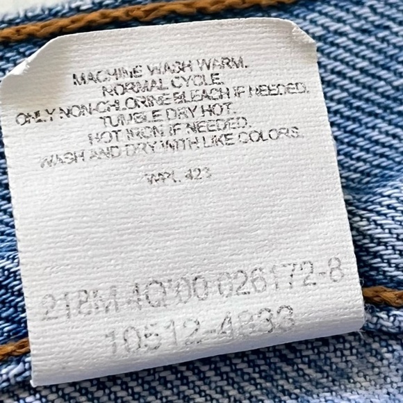 VINTAGE Levi’s 512 Slim Fit Original Tapered Leg Jeans Size 25 - Picture 11 of 15